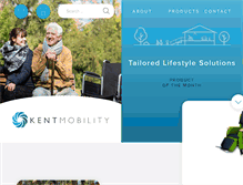 Tablet Screenshot of kentmobility.co.uk